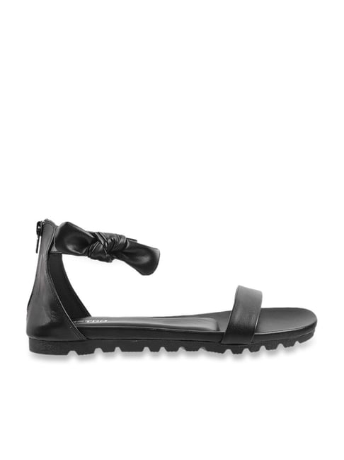 Buy Design Crew Black Flat Sandals Online at Best Prices in India - JioMart.