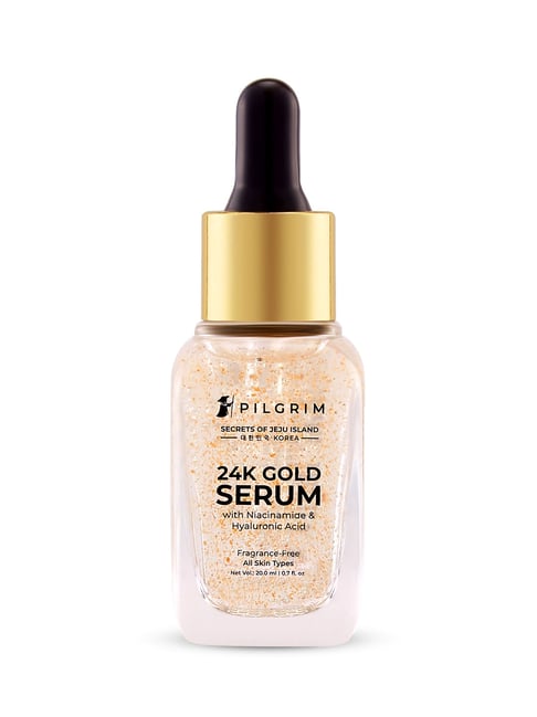 Pilgrim 24K Gold Face Serum with Niacinamide & Hyaluronic acid - 20ml-picture-14