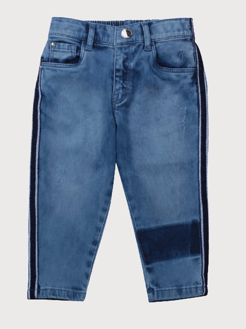 Gini & Jony Kids Blue Regular Fit Jeans