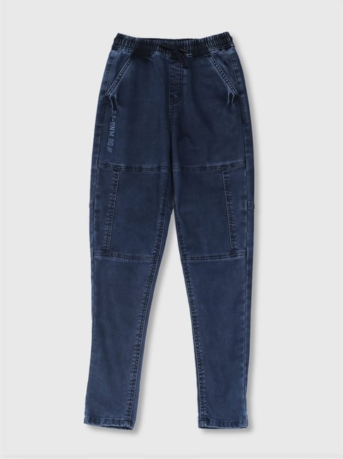 Gini & Jony Kids Navy Washed Jeans