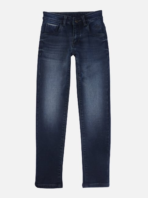 Gini & Jony Kids Navy Washed Jeans