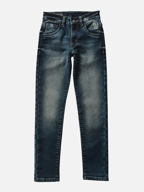 Gini & Jony Kids Blue Washed Jeans