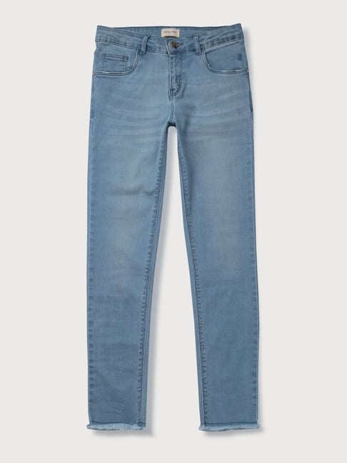 Gini & Jony Kids Blue Regular Fit Jeans