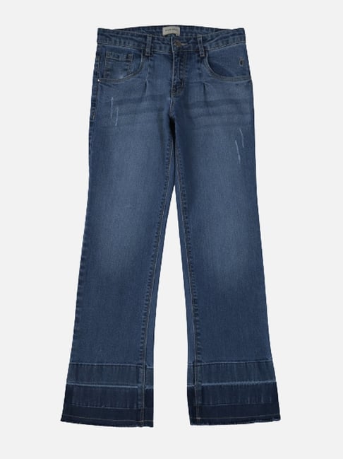 Gini & Jony Kids Blue Washed Jeans