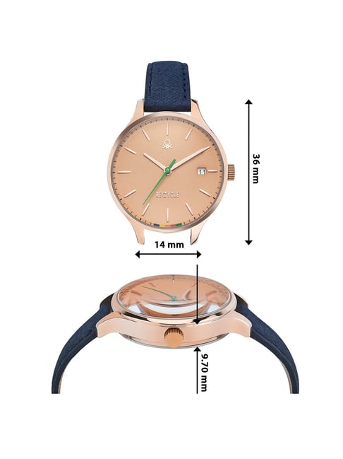 Buy United Colors of Benetton UWUCL0101 Social Analog Watch for