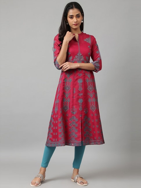 Imara White & Pink Floral Print Kurta Leggings Set With Dupatta Price in  India, Full Specifications & Offers | DTashion.com