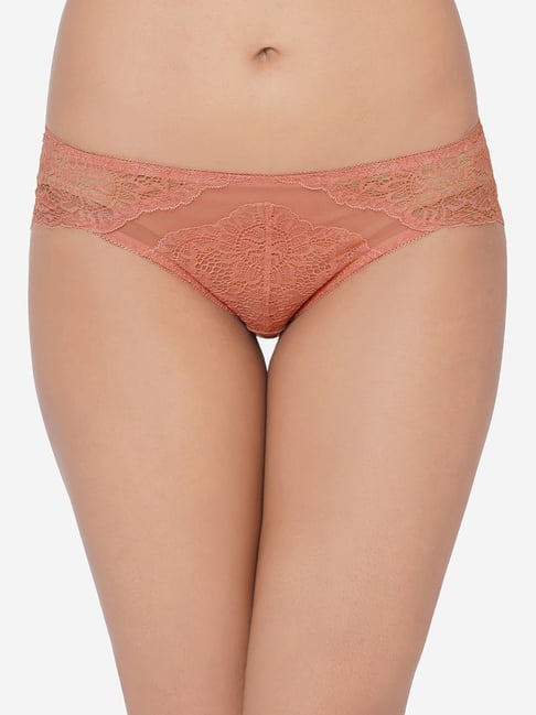 Women's Daily Lace High Cut Thong Underwear