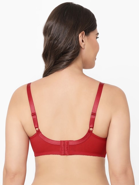 Buy Wacoal Red Under-wired Non-padded Everyday Bra for Women Online @ Tata  CLiQ