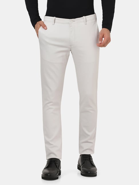Buy White Trousers  Pants for Men by PARX Online  Ajiocom