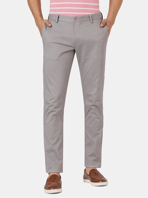 Arrow Sports Casual Trousers  Buy Arrow Sports Men Grey Jackson Skinny Fit  Low Rise Casual Trousers Online  Nykaa Fashion