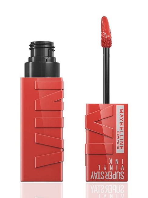 Maybelline New York Superstay Vinyl Ink Liquid Lipstick - Saucy,4.2ML