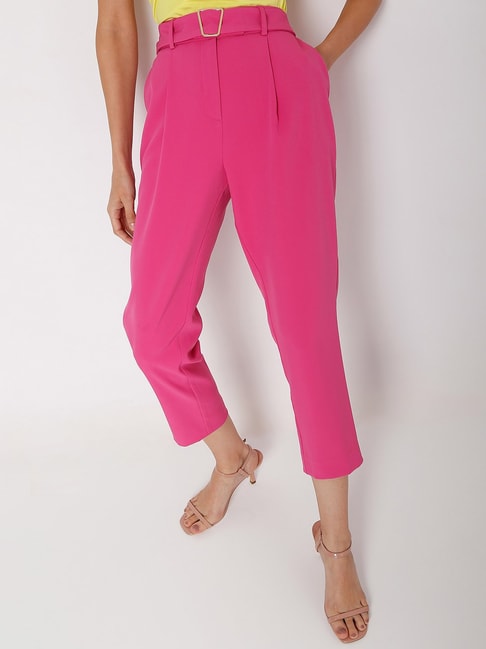 Le Fashion: 9 Pairs of Hot Pink Pants You Will Need This Fall