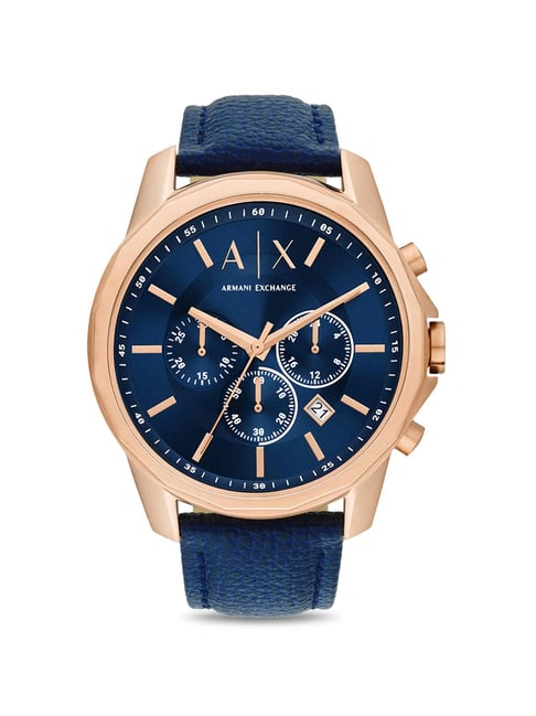 Buy ARMANI EXCHANGE Blue Watch AX1744 (M) online