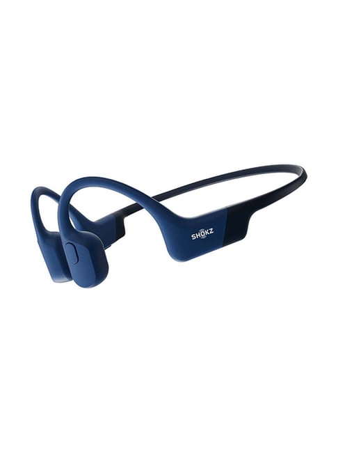 Shokz OpenRun Open-Ear Bone Conduction Sport Headphone (Blue)