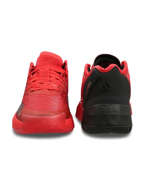 All red adidas basketball shoes online