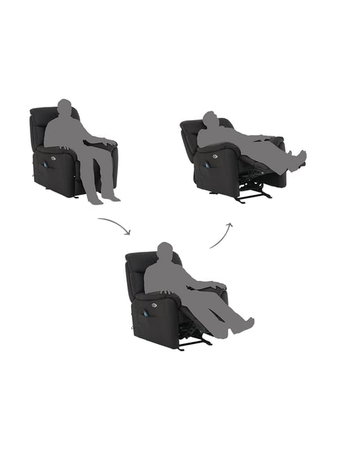 Buy Durian Charlie Brown Leather Recliner at Best Price Tata CLiQ