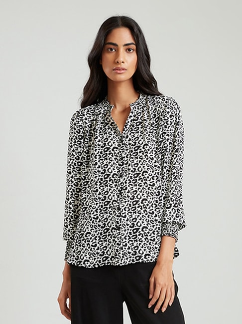Buy Animal Print Tops Online In India At Best Price Offers | Tata CLiQ