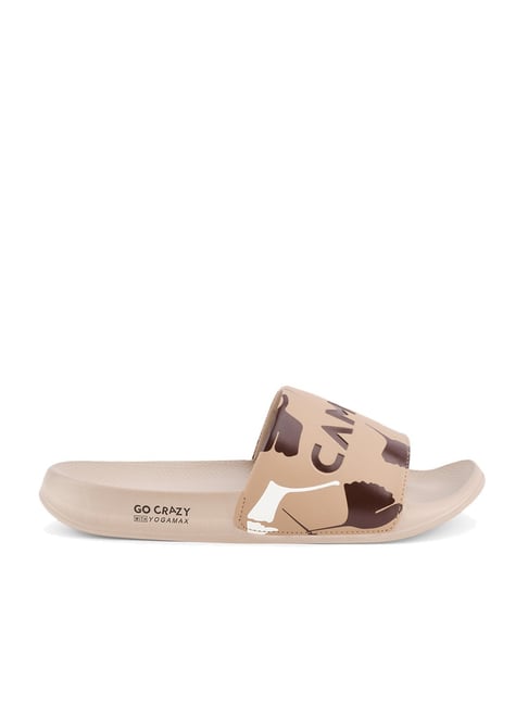 Buy Campus Men s Beige Slides for Men at Best Price Tata CLiQ