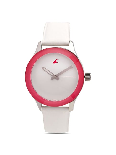 Fastrack 6078SL01 Monochrome Analog Watch for Women