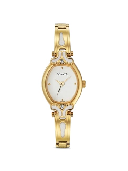 Sonata 8068YM03 Sona Sitara Analog Watch for Women