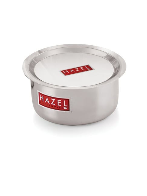 HAZEL Silver Aluminium Boiling Tope with Lid (4.3L)-picture-13
