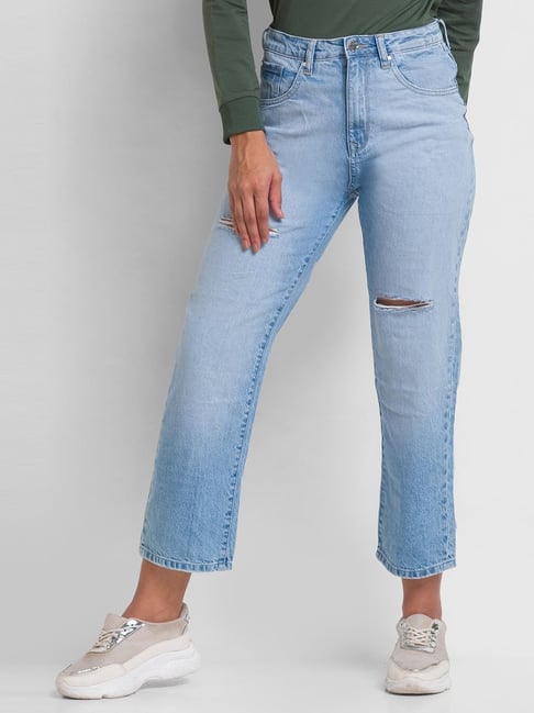 Buy Straight Jeans For Women Online In India At Best Price Offers