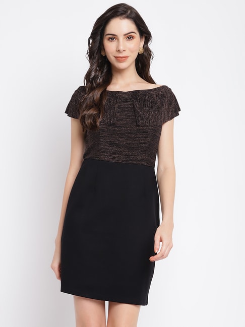 Buy Latin Quarters Black Shift Dress for Women Online @ Tata CLiQ