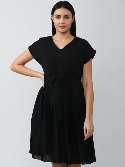 Van Heusen Black A-Line Dress Price in India