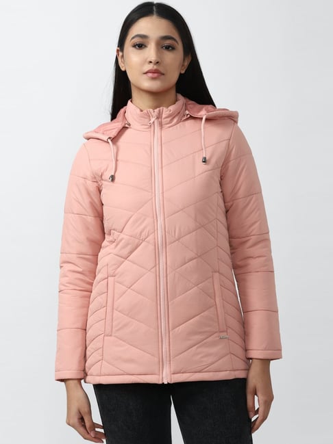 Buy Van Heusen Pink Padded Jacket for Women Online Tata CLiQ