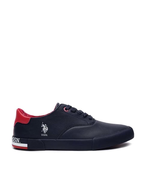 U S Polo Assn U.S. Polo Assn. Men's ERLAND Blue Casual Sneakers