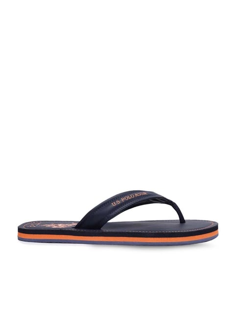 Buy U.S. Polo Assn. Men s NELS Blue Flip Flops for Men at Best