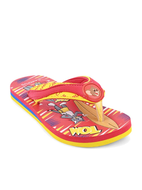 Boys red clearance flip flops