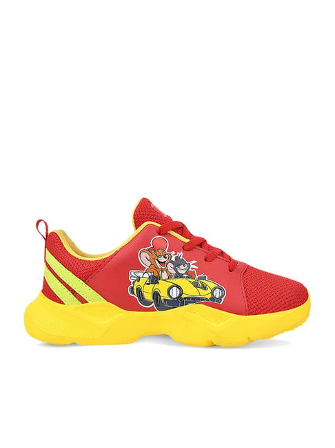 Buy Campus Kids Red Yellow Running Shoes for Boys at Best Price