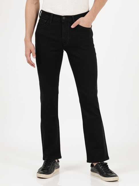 Lee Black Rinse Regular Fit Jeans