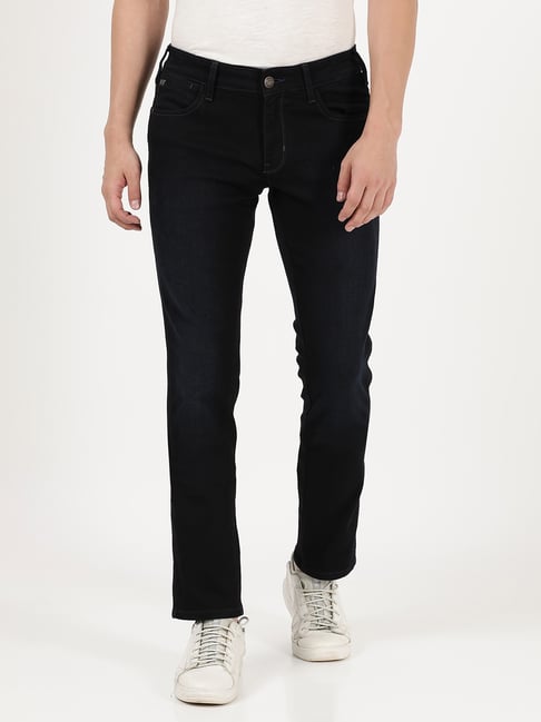 Wrangler Black Slim Fit Jeans