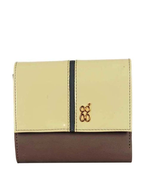 Buy GG By Baggit Brown Printed Tri-Fold Wallet for Women Online At Best  Price @ Tata CLiQ