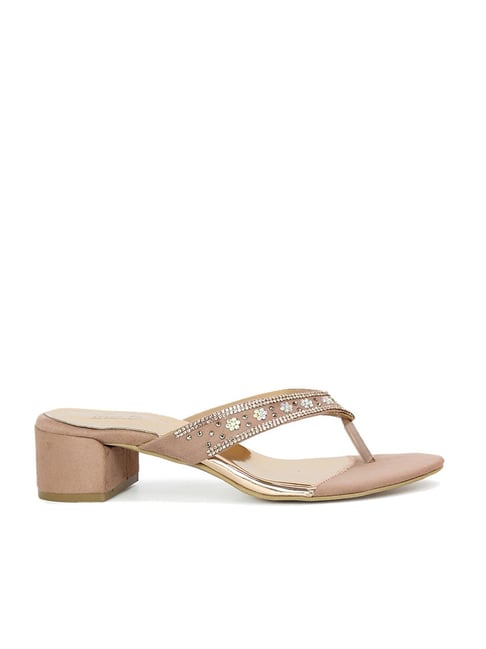 Inc.5 Women's Peach Thong Sandals Price in India