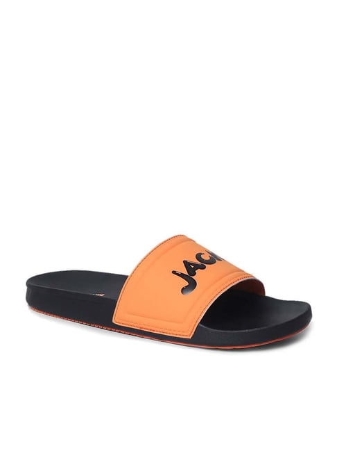 Jack Jones Men s Orange Slides