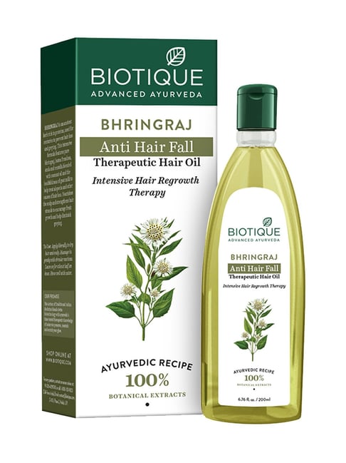 Biotique Bhringraj Anti Hair Fall Therapeutic Hair Oil - 200 ml