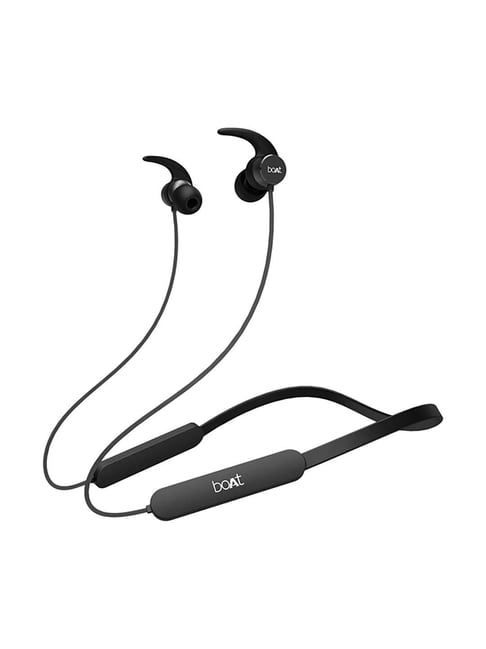 Boat Rockerz 255 Pro In-Ear Wireless Earphone with Mic and Voice Assistant (Active Black)