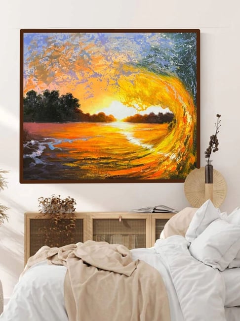 The Art House Abstract Multicolor Canvas Wall Painting-picture-33