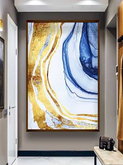 The Art House Abstract Multicolor Canvas Wall Painting-picture-38