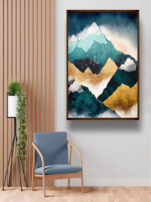 The Art House Abstract Multicolor Canvas Wall Painting-picture-40