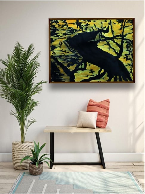 The Art House Abstract Multicolor Canvas Wall Painting-picture-42