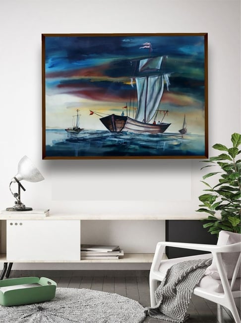 The Art House Abstract Multicolor Canvas Wall Painting-picture-43