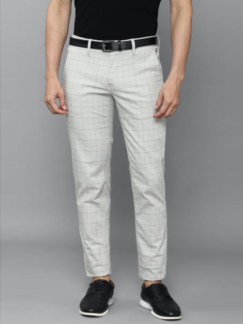 Buy online Mid Rise Checkered Chinos Casual Trouser from Bottom Wear for Men  by V-mart for ₹599 at 46% off | 2024 Limeroad.com