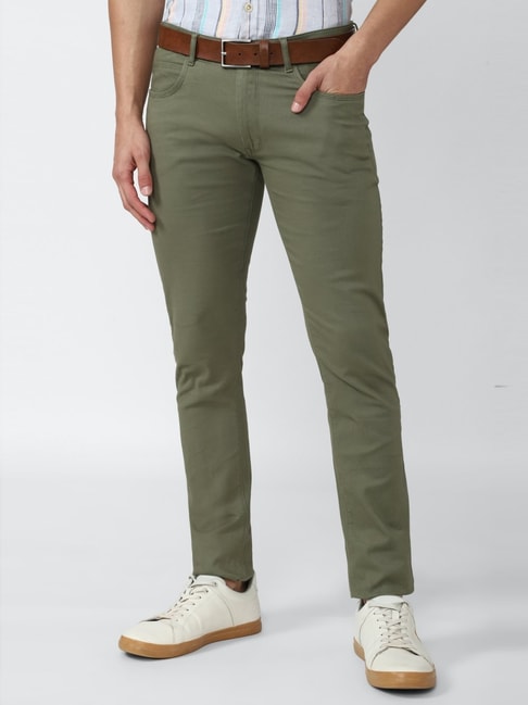 Buy Olive Trousers  Pants for Men by CODE BY LIFESTYLE Online  Ajiocom