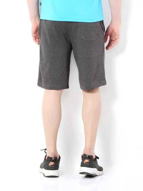 Buy Vh Innerwear Grey Cotton Regular Fit Shorts for Mens Online