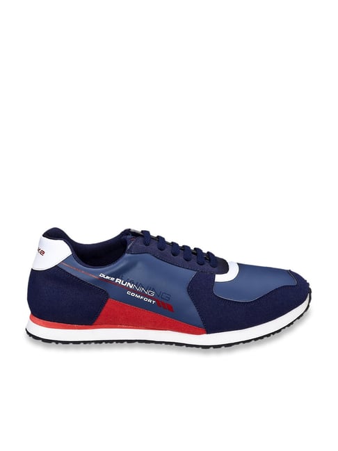 Duke Men's Navy Casual Sneakers