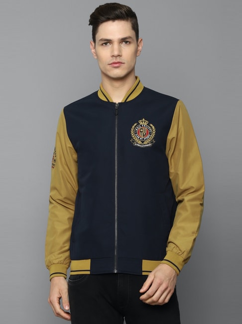 Buy Louis Philippe Jeans Gold Cotton Slim Fit Denim Jackets for Mens Online  @ Tata CLiQ